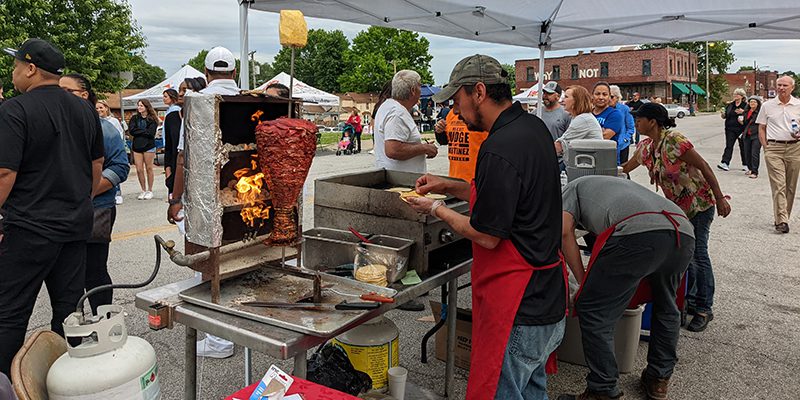 Street food at KCK's Third Fridays
