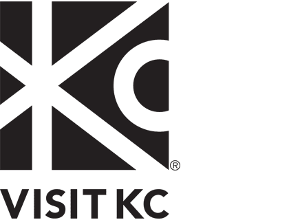 Visit KC Block Logo - B&W