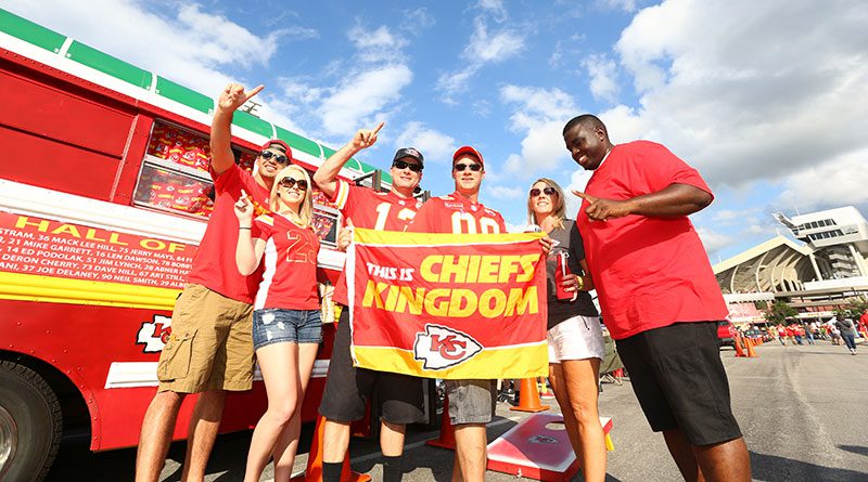 Fans Tailgating at Arrowhead Stadium Fans Tailgating at Arrowhead Stadium