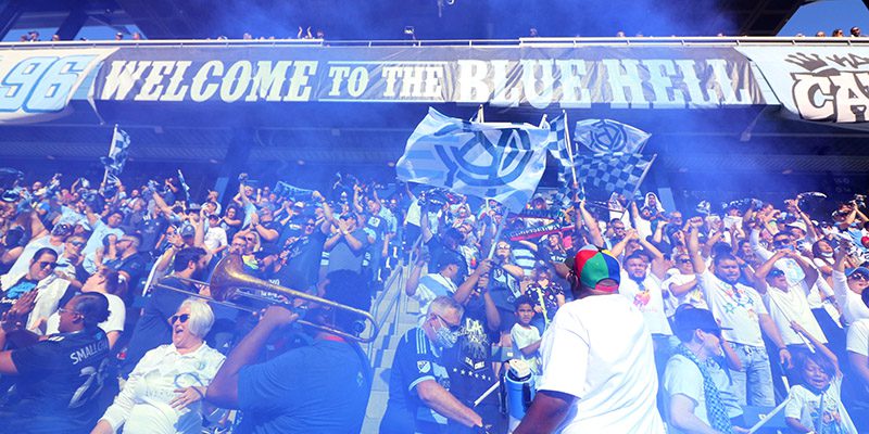Sporting Kansas City Fans at Children's Mercy Park