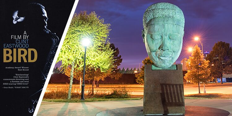 Charlie Bird Parker Movie and Statue
