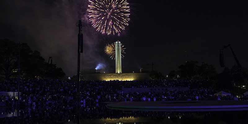 Celebration at the Station