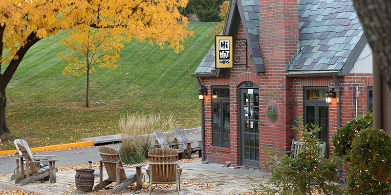 Hi Hat Coffee in Fall