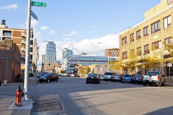 Downtown Skyline from Crossroads Arts District