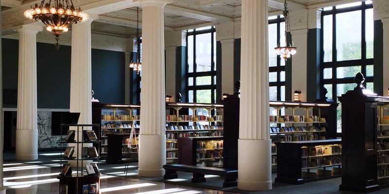 Kirk Hall in the Kansas City Public Library
