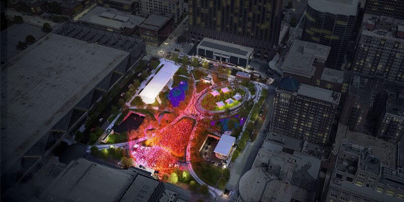 Barney Allis Plaza Renderings