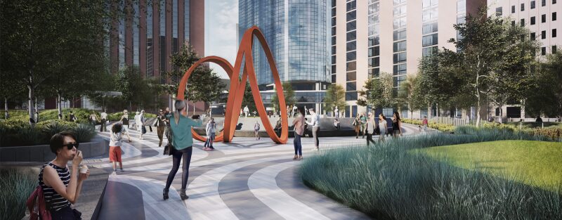 Premier Outdoor Event Spaces Available in the Reimagined Barney Allis Plaza