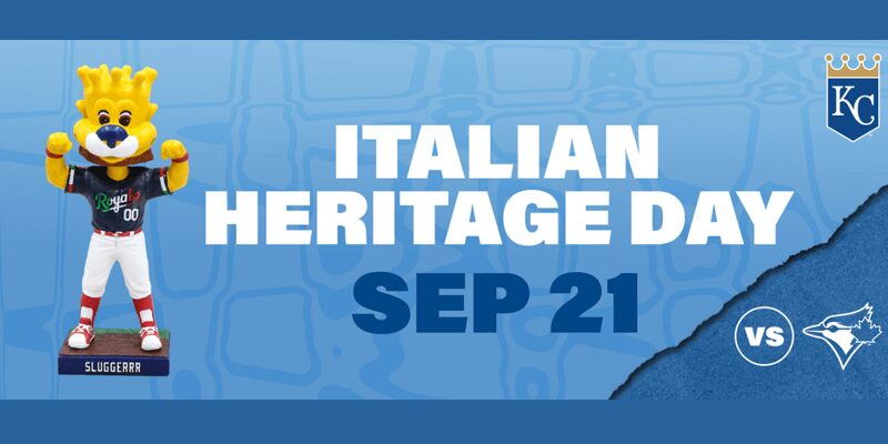 Italian Heritage Day: Kansas City Royals vs Toronto Blue Jays – Event_Image [EVENT]