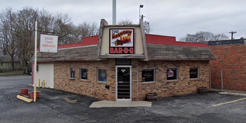 The Kansas City BBQ Bistro's Hickory Log BBQ