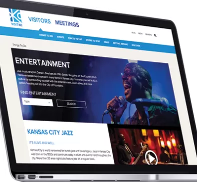 Visit KC laptop