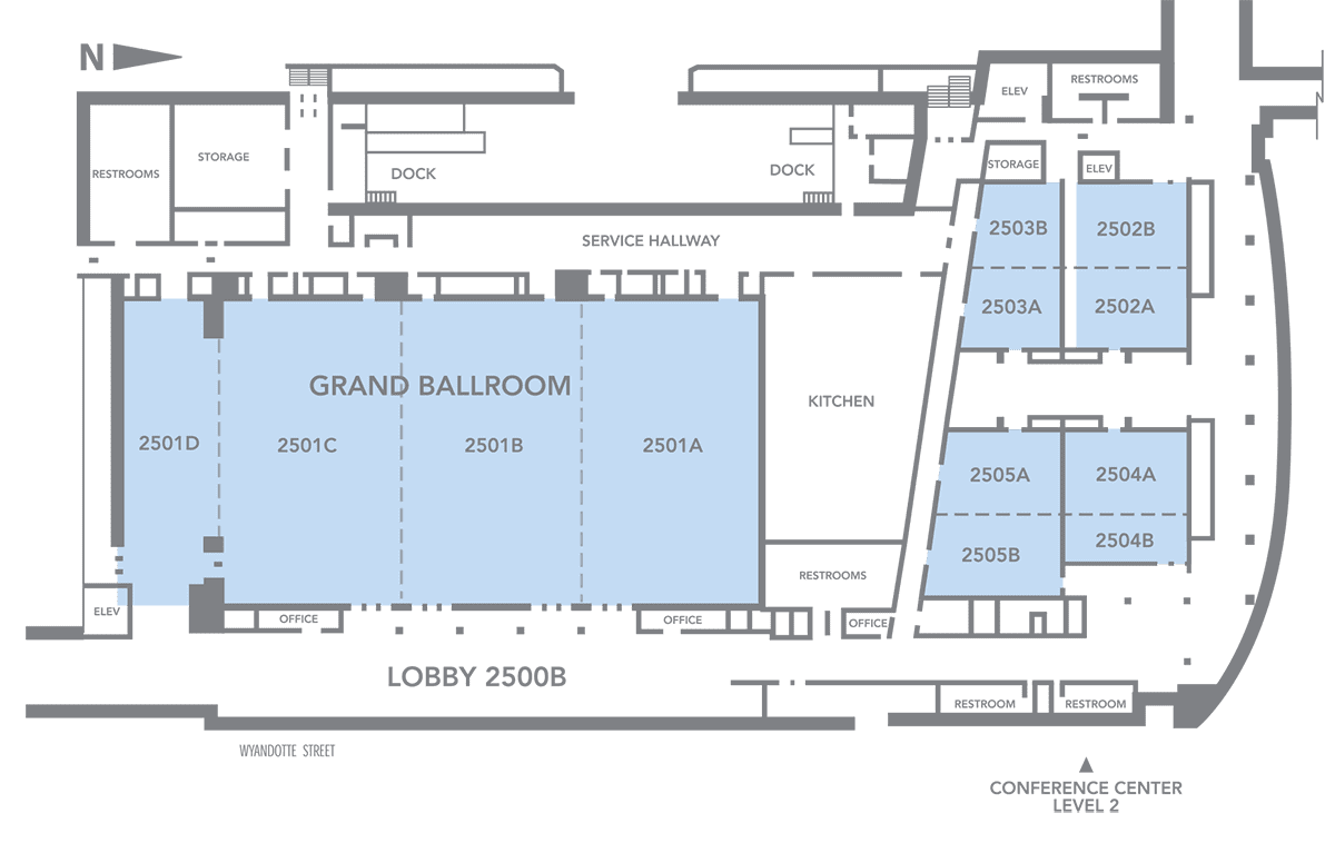 Grand Ballroom Diagram