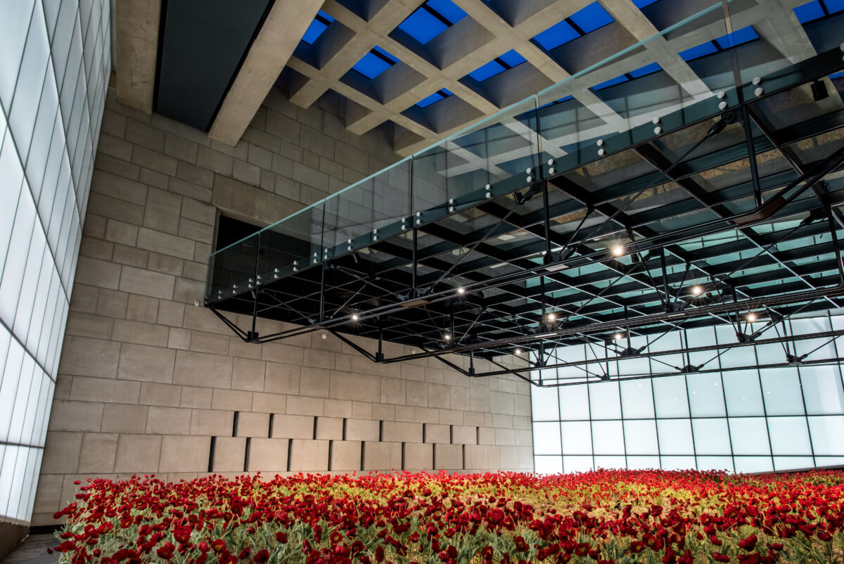 Paul Sunderland Glass Bridge & Poppy Field – National WWI Museum and Memorial