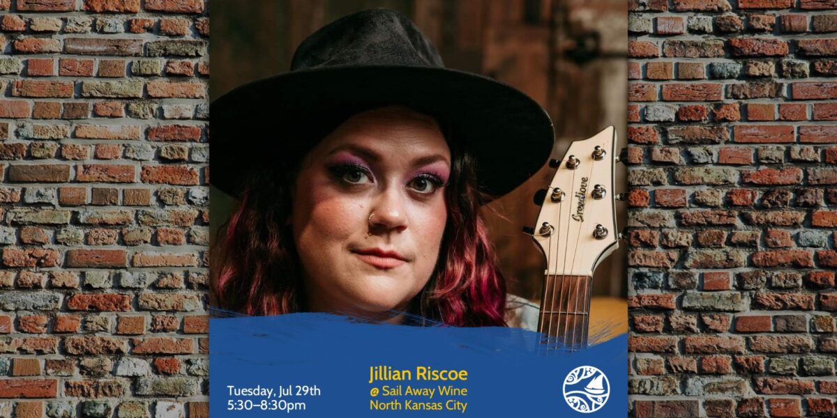 Jillian Riscoe: Live Music Tuesdays at Sail Away Wine – Event_Image [EVENT]