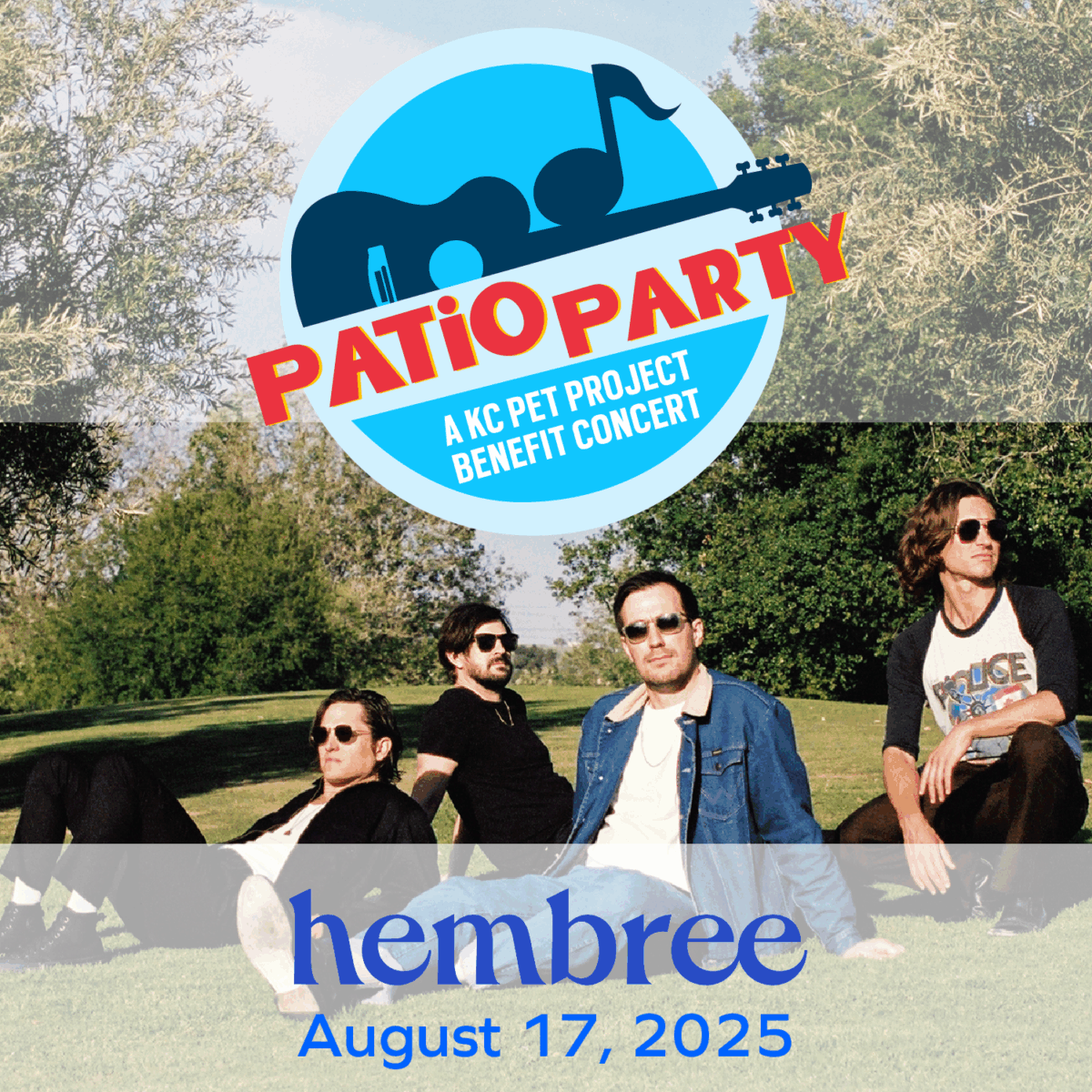 KC Pet Project Patio Party featuring Hembree – Event_Image [EVENT]