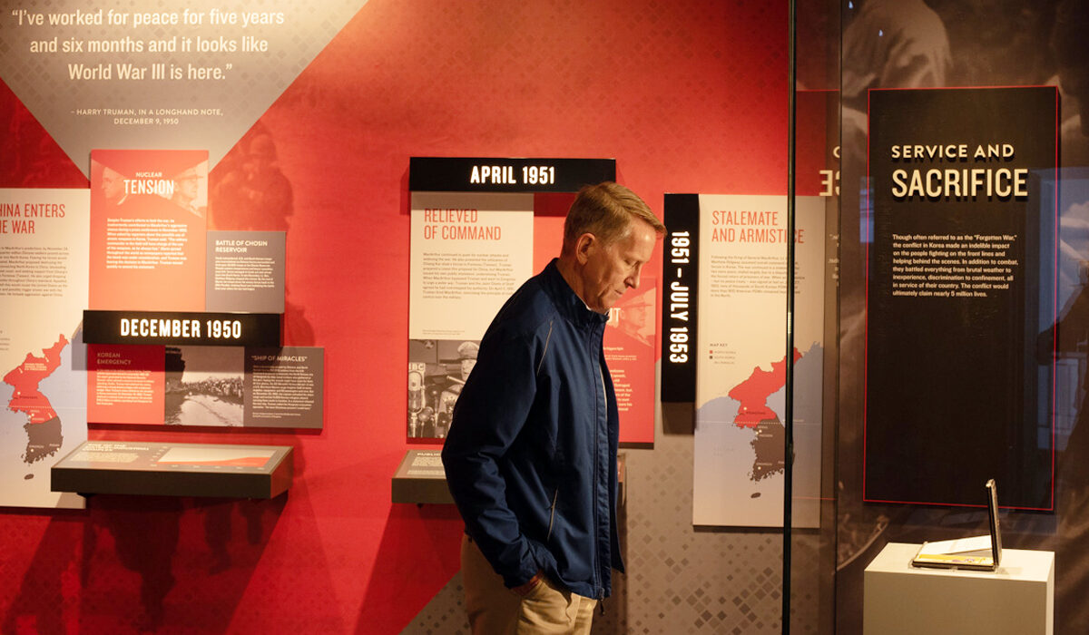 Design Ranch: Truman Library photo shoot. New renovation of 30 million USD.