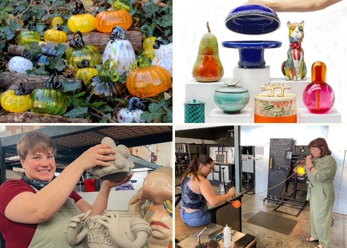 First Friday at Belger Arts – Glass Pumpkin Patch & Glassblowing Demo , Live Clay Demo and Exhibition Opening – Event_Image [EVENT]