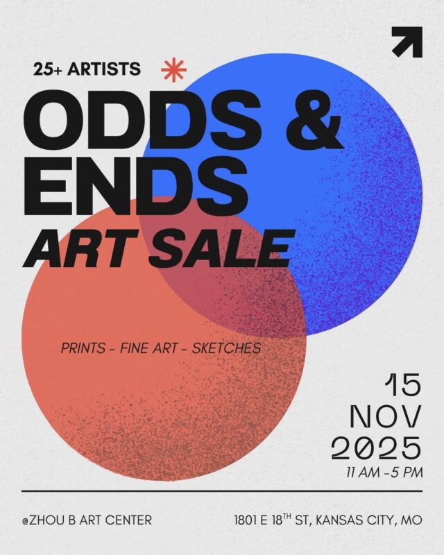 Zhou B Arts Center “Odds & Ends” Art Sale – Event_Image [EVENT]