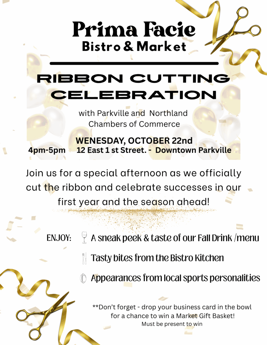 Prima Facie Bistro and Market’s 1st Anniversary and Ribbon Cutting – Event_Image [EVENT]