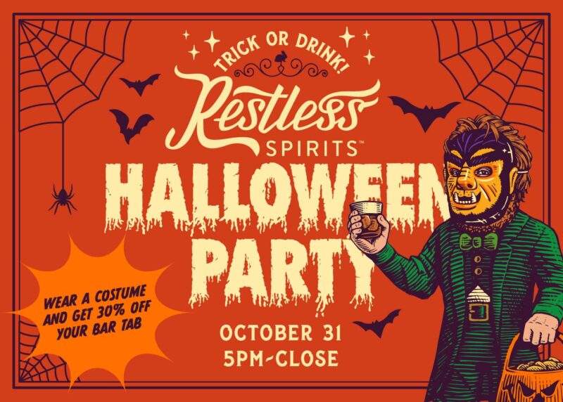 Restless Halloween Party: Trick or Drink – Event_Image [EVENT]
