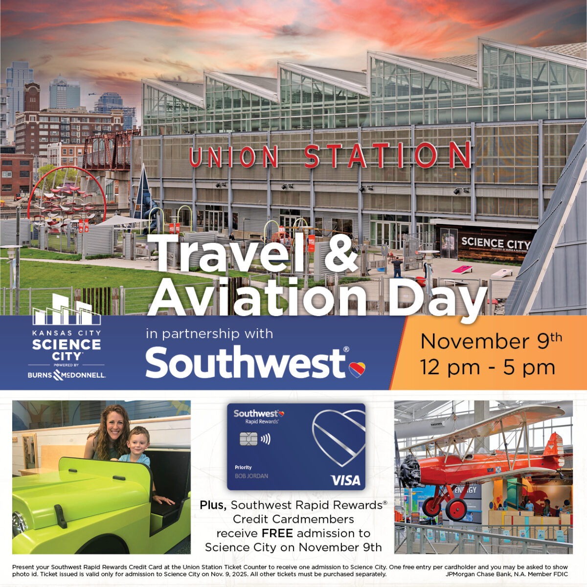 Southwest Airlines Travel & Aviation Day in Science City – Event_Image [EVENT]