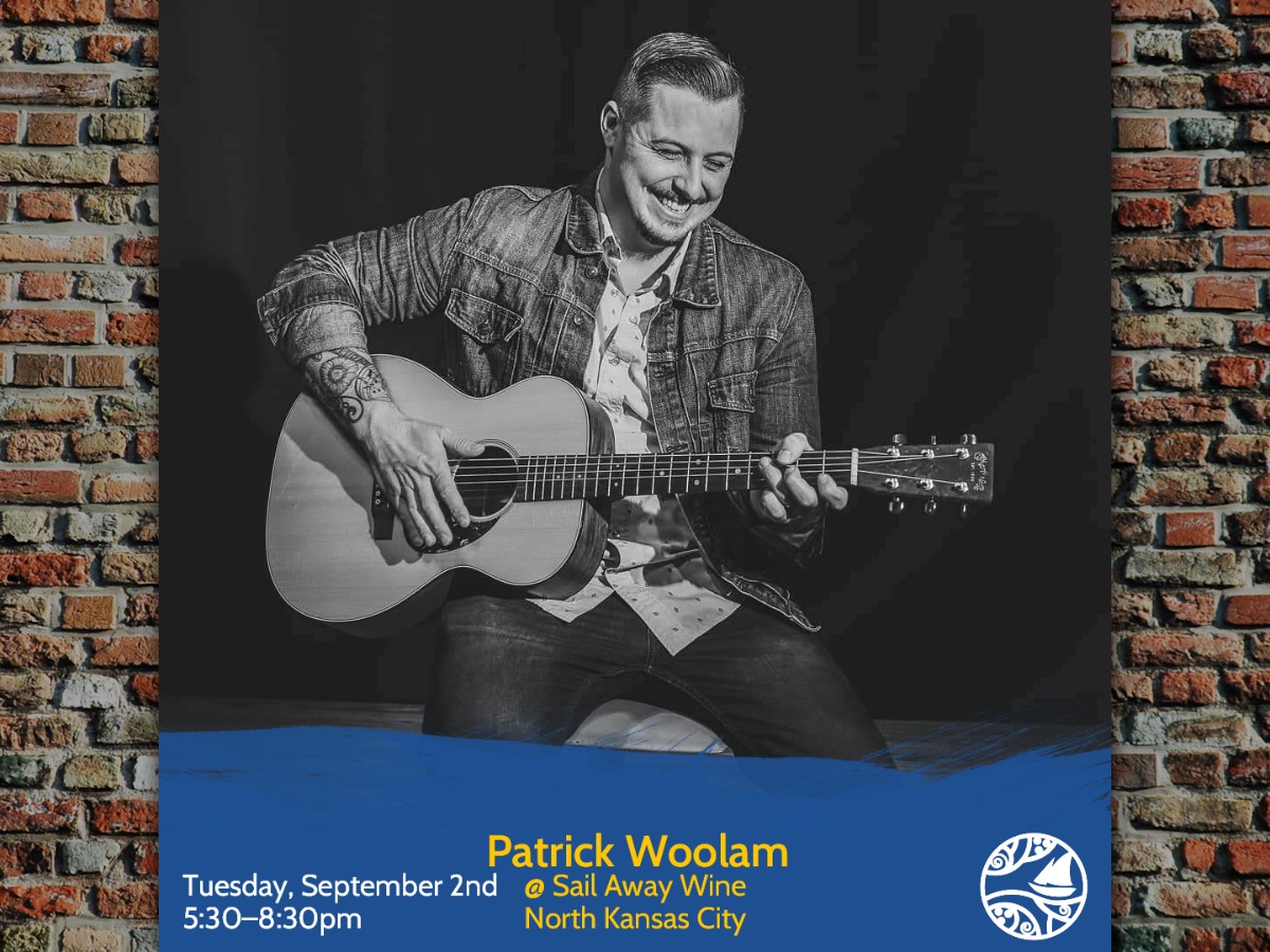 Patrick Woolam: Live Music Tuesdays at Sail Away Wine – Event_Image [EVENT]