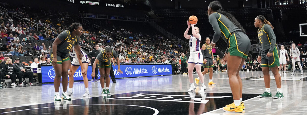 TCU v Baylor Free Throw