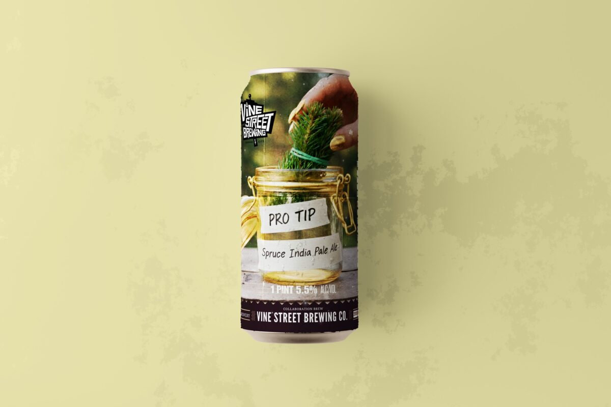 Tall Trellis Collab: Pro Tip (Spruce IPA) Can Release – Event_Image [EVENT]