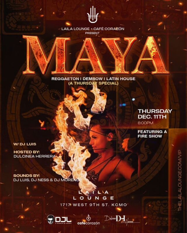 🔥 Café Corazón x Laila Lounge Present: MAYA 🔥 – Event_Image [EVENT]