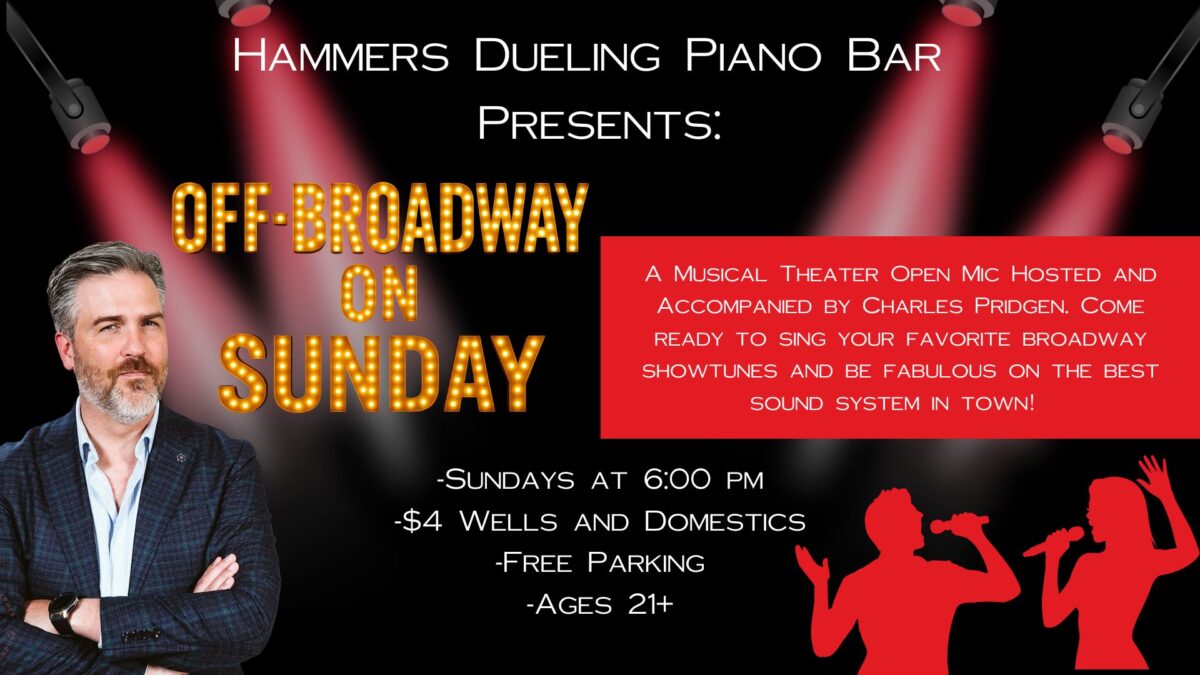 Off-Broadway On Sunday: Musical Theatre Open Mic – Event_Image [EVENT]