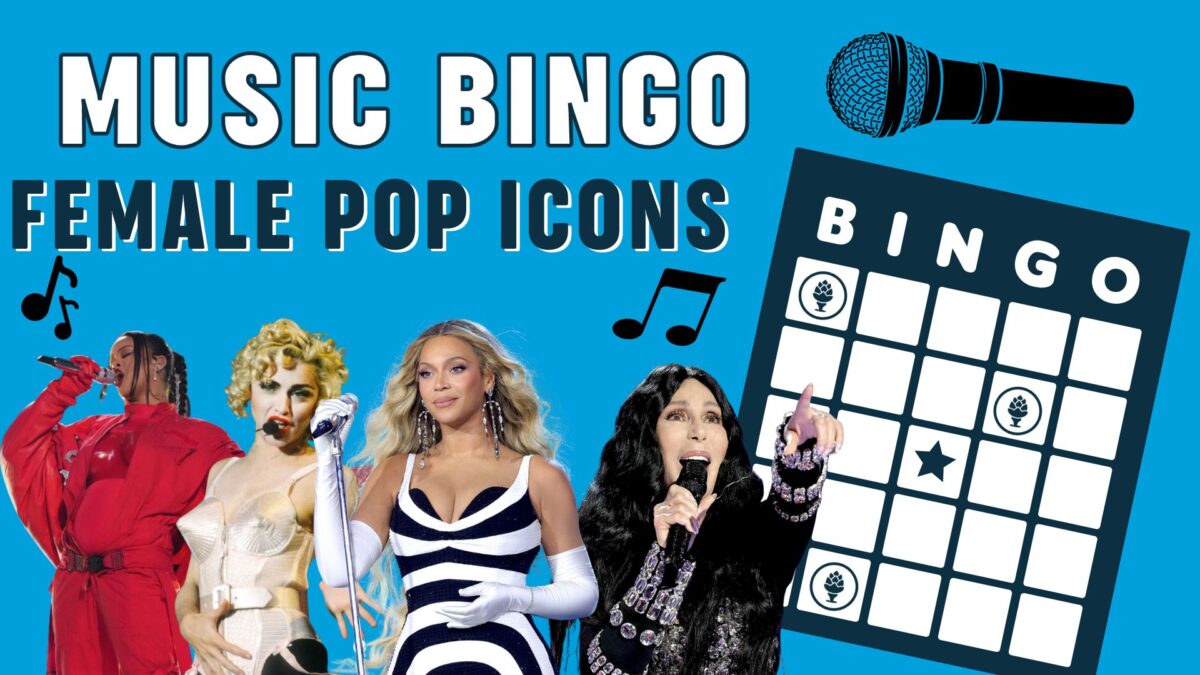 Female Pop Icons Music Bingo at Craft Putt! – Event_Image [EVENT]