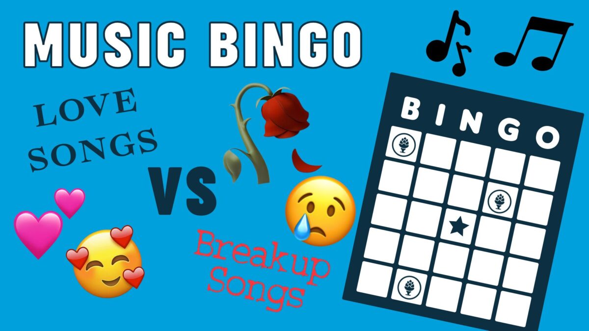 Love Songs vs. Breakup Anthems Music Bingo at Craft Putt! – Event_Image [EVENT]