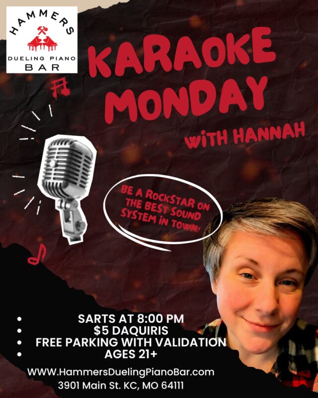 Karaoke Monday With Hannah – Event_Image [EVENT]