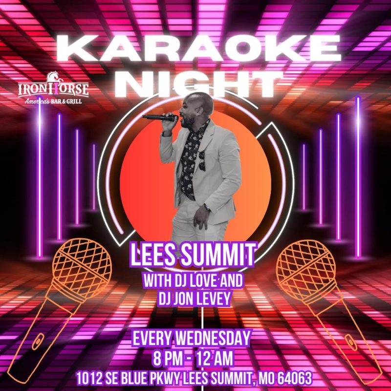 LEE’S SUMMIT – Karaoke Night – Iron Horse Bar &amp; Grill – Event_Image [EVENT]