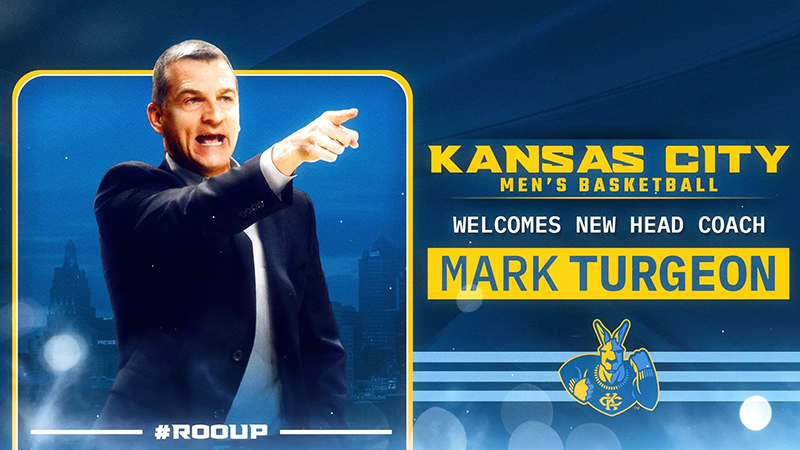 Kansas City Men's Basketball Welcomes New Head Coach Mark Turgeon