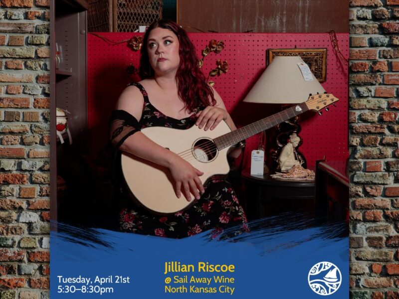 Jillian Riscoe: Live Music Tuesdays at Sail Away Wine – Event_Image [EVENT]
