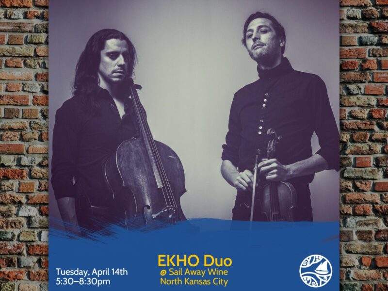 EKHO Duo: Live Music Tuesdays at Sail Away Wine – Event_Image [EVENT]
