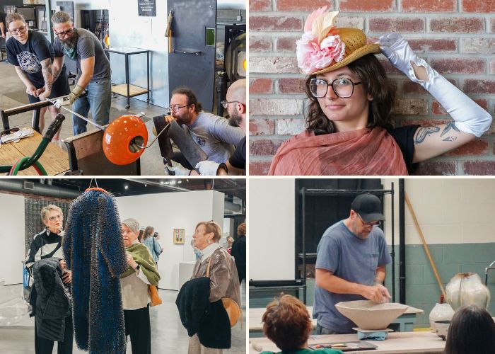 First Friday at Belger Arts – Exhibitions Closing + Glass Blowing & Clay Demos + Dress to Impress + More! – Event_Image [EVENT]