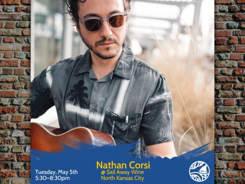 Nathan Corsi: Live Music Tuesdays at Sail Away Wine – Event_Image [EVENT]