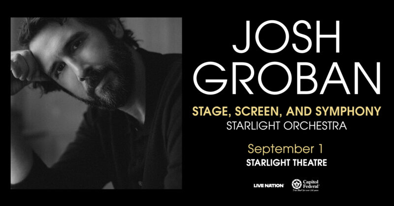 Josh Groban – Sur scène, à l'écran et en symphonie au Starlight – Image de l'événement [EVENT]