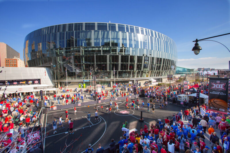 A general view is seen at Sprint Center in Kansas City, Missouri in March 2015