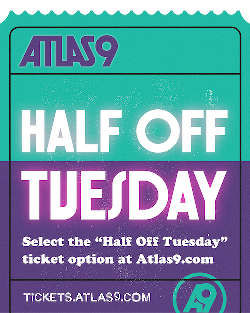 Dienstags die Hälfte beim Atlas9 – Event_Image [EVENT]