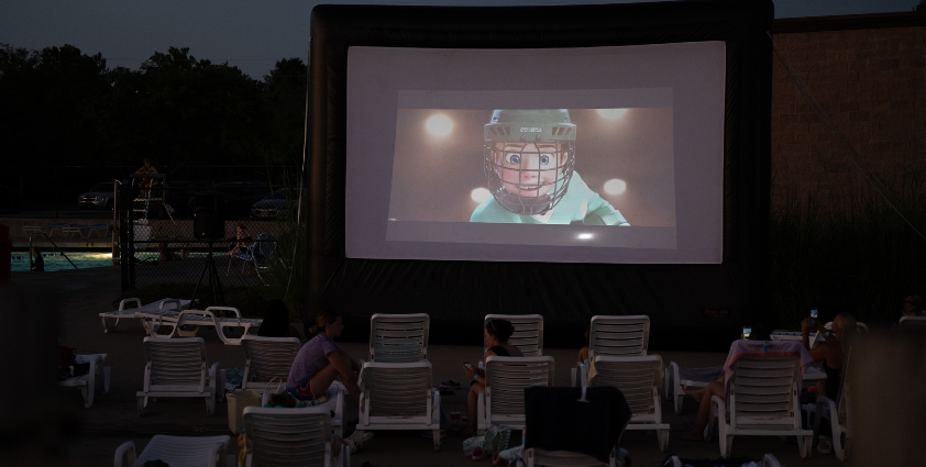 Noite de Cinema na Piscina – Imagem do Evento [EVENTO]