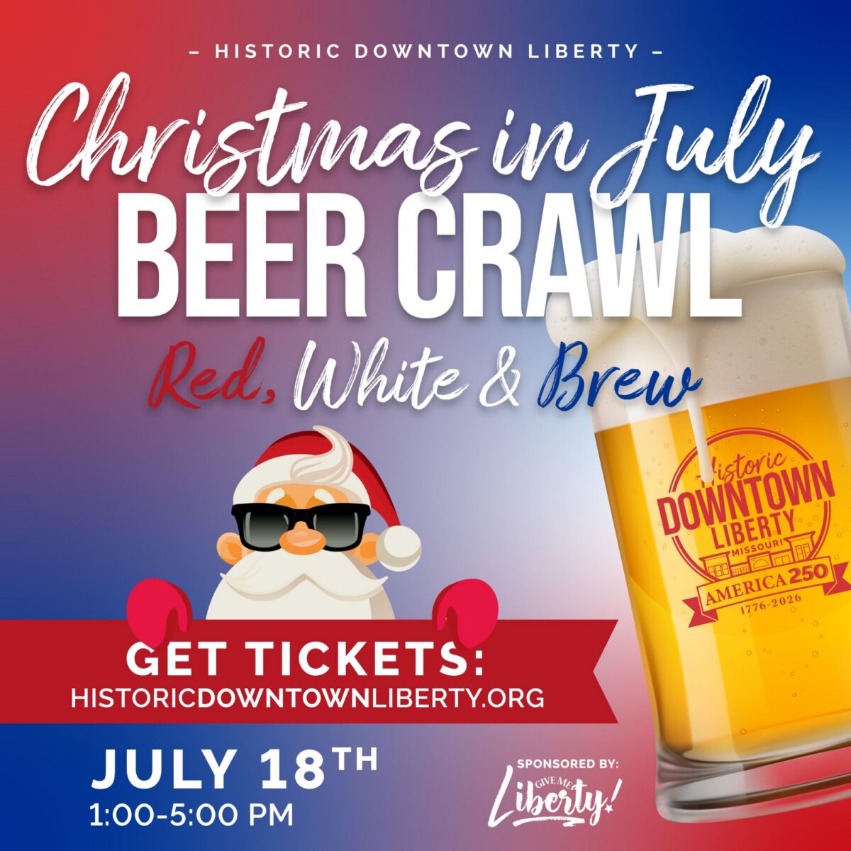 Beer Crawl – Christmas in July: Red, White & Brew – Event_Image [EVENT]