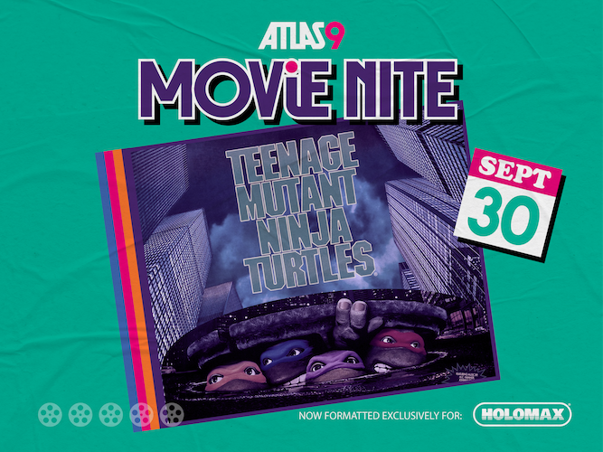 Noite de Cinema Atlas9: Tartarugas Ninja – Imagem do evento [EVENTO]