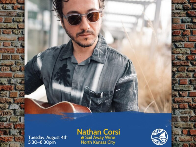 Nathan Corsi: Live Music Tuesdays at Sail Away Wine – Event_Image [EVENT]