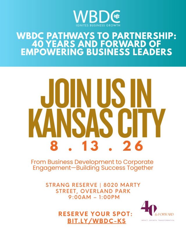WBDC Pathways to Partnership: 40 Years and Forward of Empowering Business Leaders – Event_Image [EVENT]