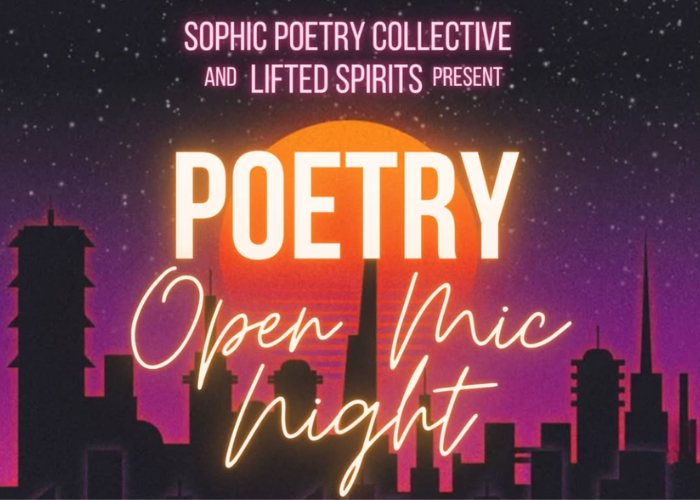 Sophic Poetry Collective: Open Mic Night – Event_Image [EVENT]