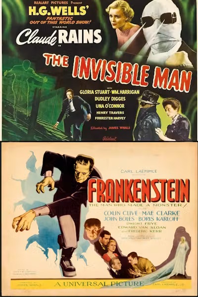 Universal Monsters: Invisible Man & Frankenstein – Event_Image [EVENT]