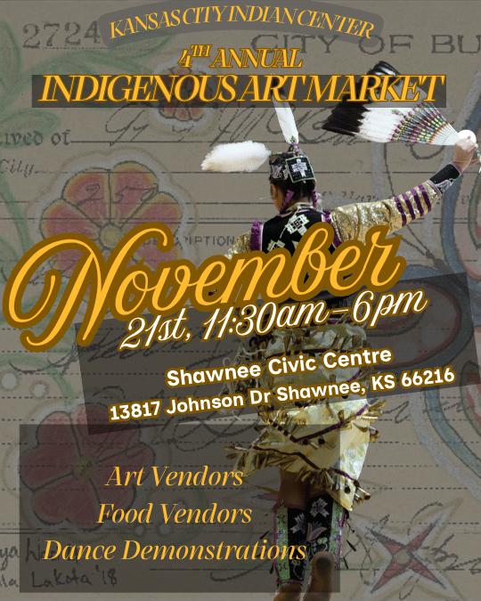 Kansas City Indian Center’s 4th Annual Indigenous Art Market – Event_Image [EVENT]