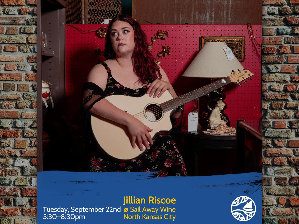 Jillian Riscoe: Live Music Tuesdays at Sail Away Wine – Event_Image [EVENT]